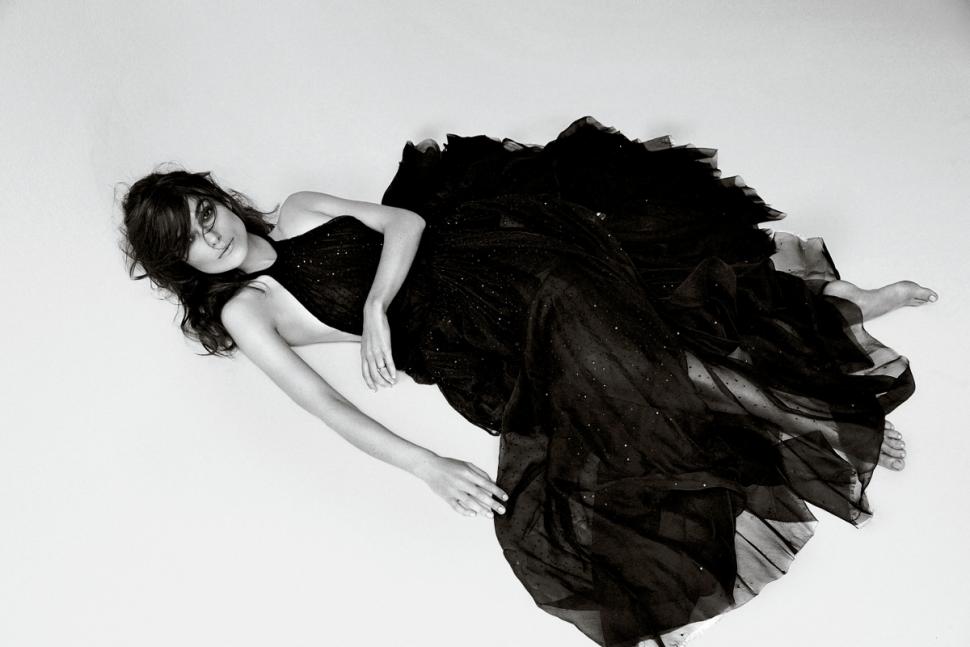 Keira Knightley goes glam for Interview magazine's fall issue.