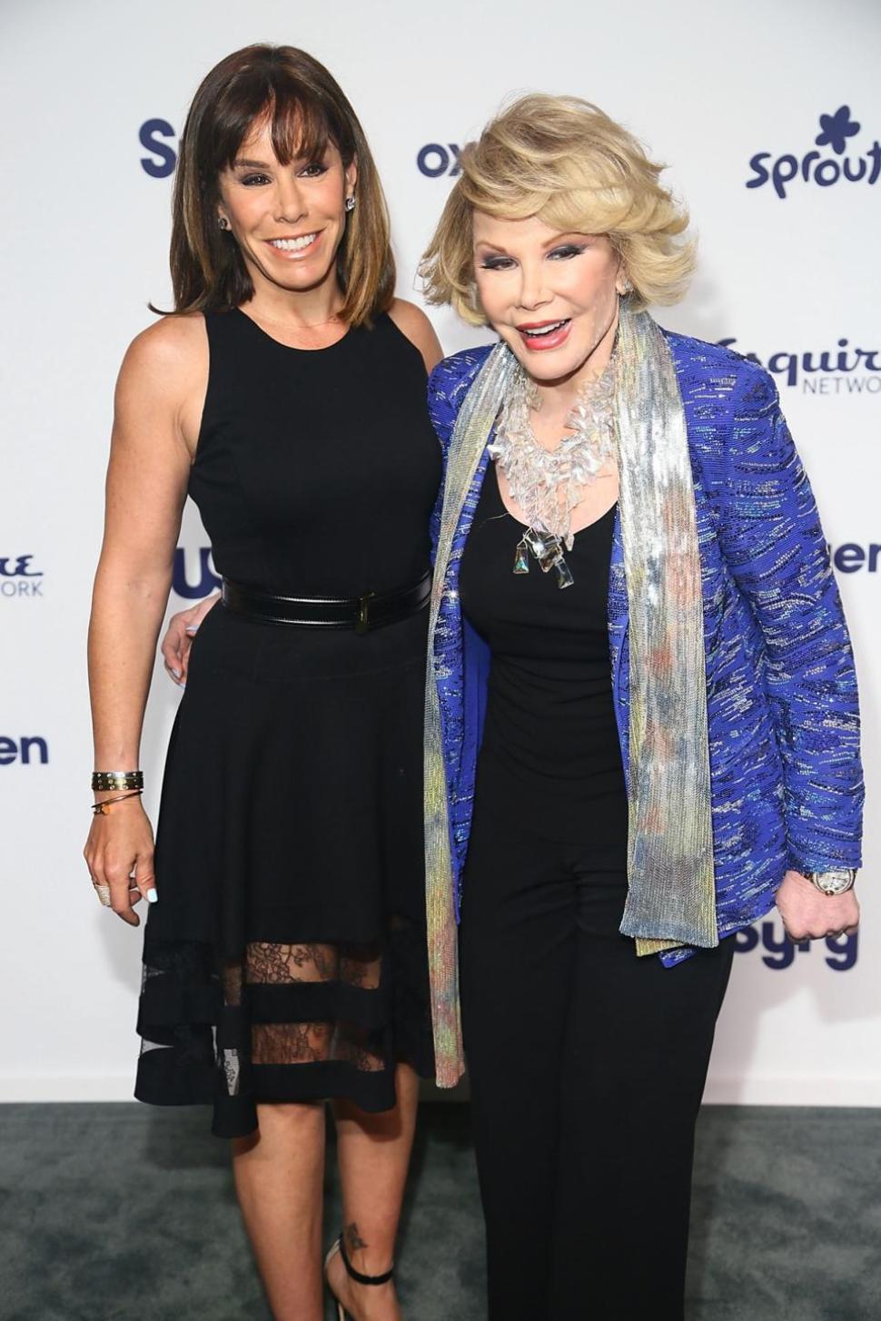Melissa Rivers raced to New York from California when Joan Rivers was placed in a medically-induced coma Thursday after going into cardiac and respiratory arrest.