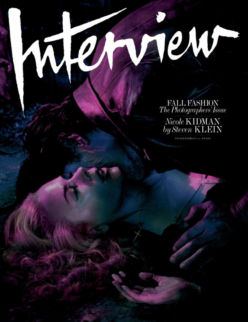 Nicole Kidman is one of six celebs gracing the cover of Interview's fall fashion issue.