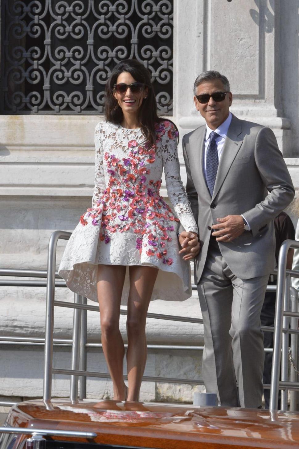 Mr. and Mrs. Clooney.