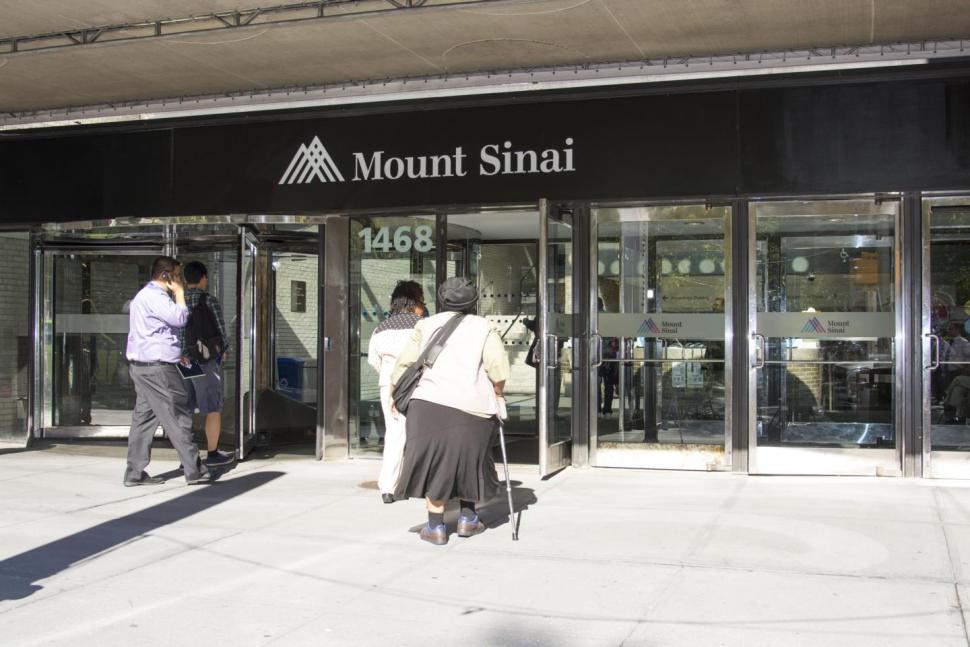 Joan Rivers was rushed to Mount Sinai Hospital, pictured, after she stopped breathing during a procedure at a clinic.