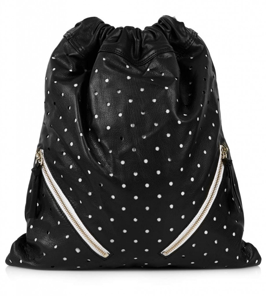 topshop- 70 perforated leather drawstring