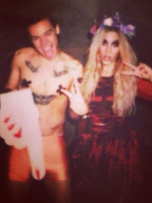Harry Styles naked with Gemma Styles 