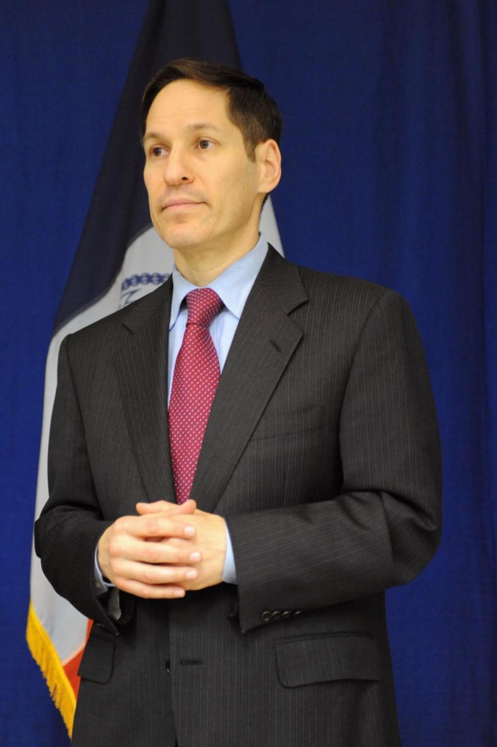 CDC head Dr. Thomas Frieden is the former NYC health commissioner.