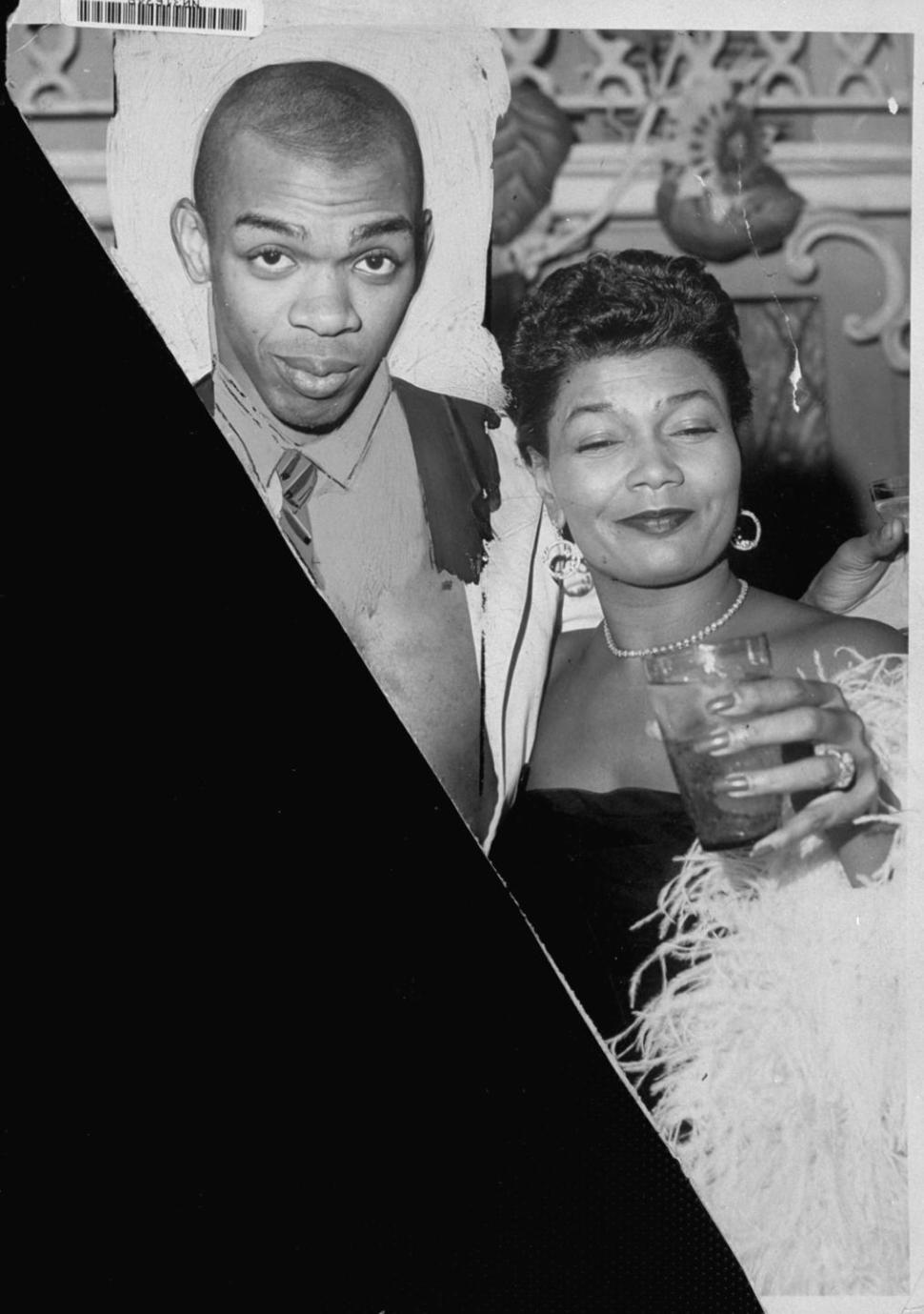From left, Geoffrey Holder and wife Carmen De Lavallade married in 1955 after meeting and appearing in 'House of Flowers' on Broadway.