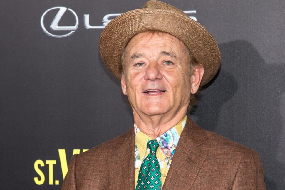 Bill Murray suits up for the premiere of ‘St. Vincent’ at the Ziegfeld.