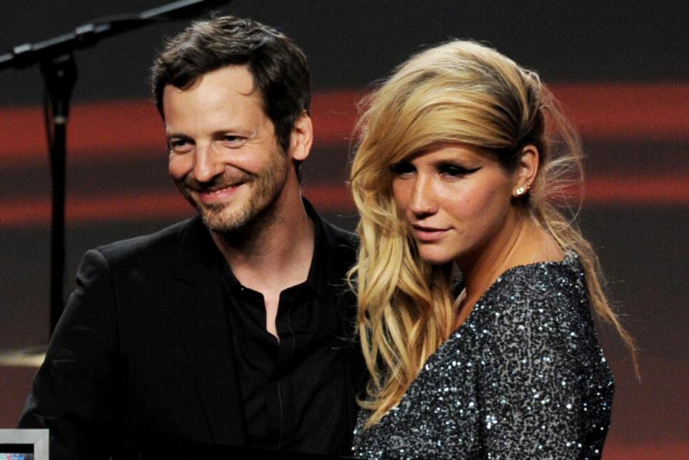 Kesha and Dr. Luke onstage at the ASCAP Pop Music Awards in 2011.
