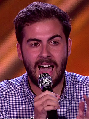 The X Factor hopeful Andrea Faustini has been tipped to win the show [Wenn/ITV]