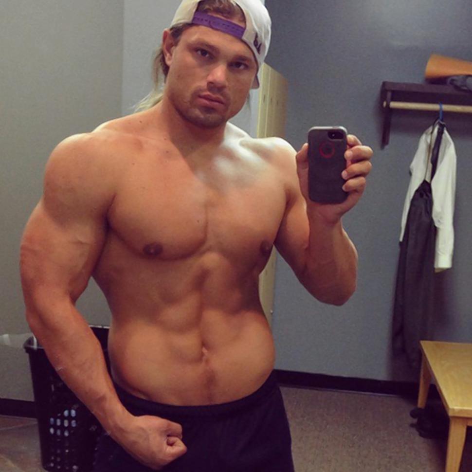 Axl Goode, male stripper and model from Texas, is in self-quarantine after possible exposure to Ebola.