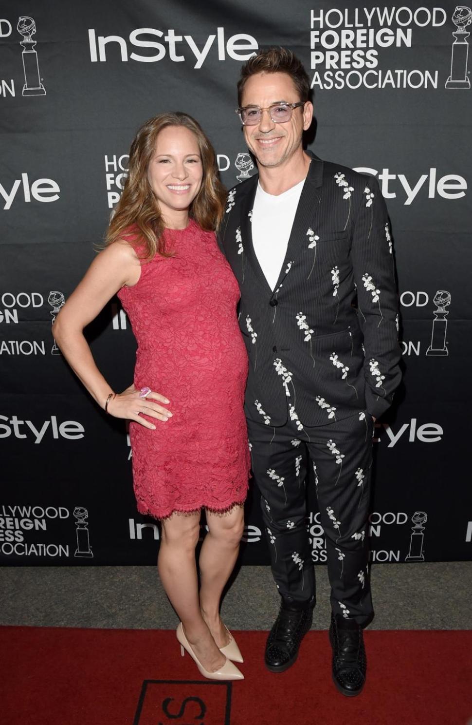 Robert Downey Jr. and Susan Downey (seen at the 2014 Toronto International Film Festival in September) have reportedly welcomed their second child.