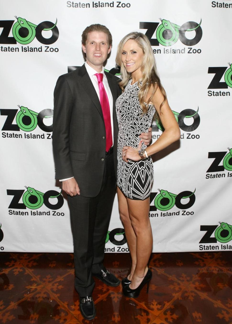 Eric Trump and Lara Yunaska attend the 2013 Staten Island Zoological Society Ball at Richmond Country Club on April 11, 2013 in the Staten Island burough of New York City.
