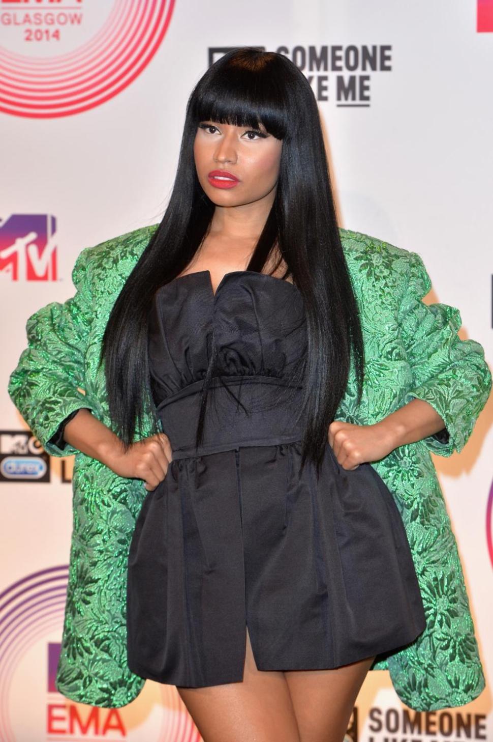 Nicki Minaj apologized for Nazi-themed imagery on her video.