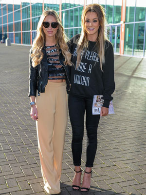 Lauren Pope and Charlotte Crosby Clothes Show Live [Xposure]