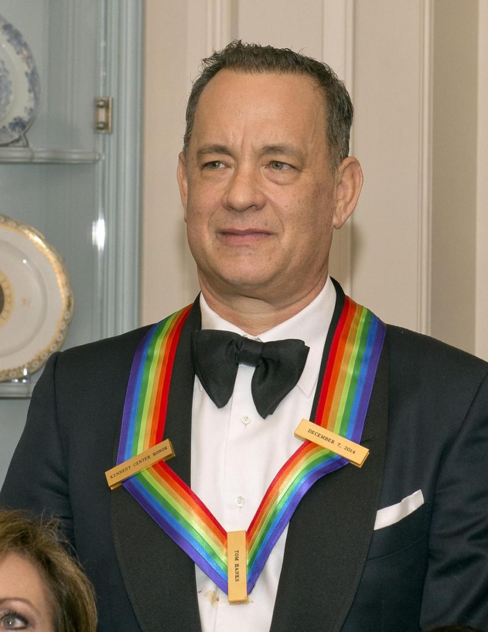 Tom Hanks praised for his roles in films such as 'Forrest Gump' and 'Saving Private Ryan.'