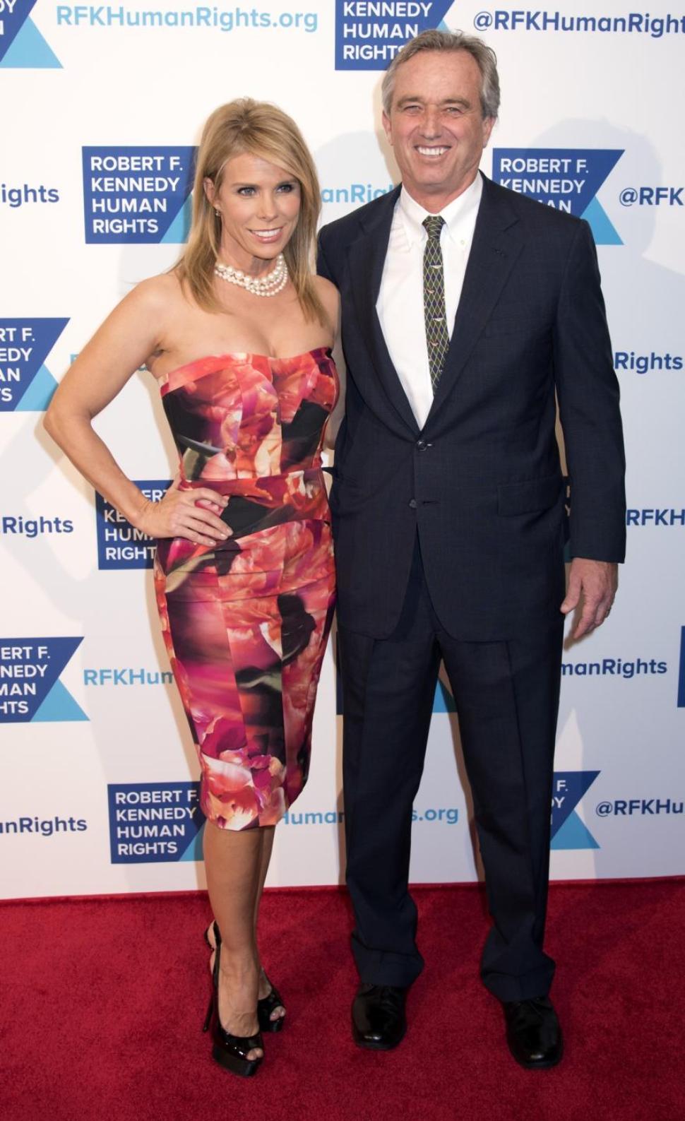 Cheryl Hines and Robert Kennedy Jr. at the Ripple of Hope gala
