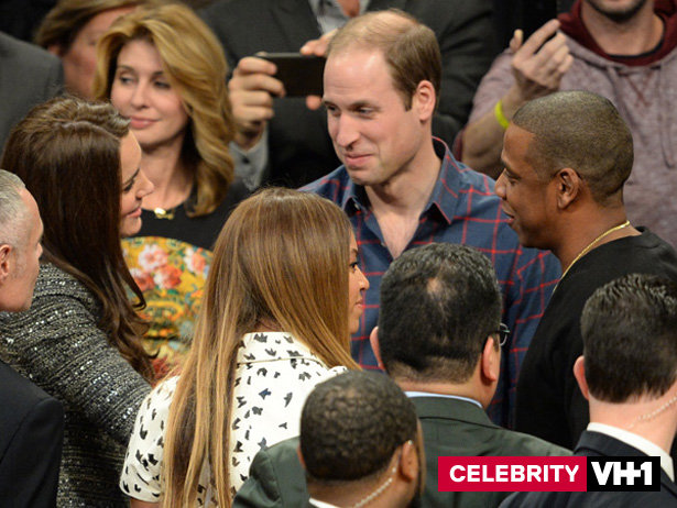 Prince William and Kate Middleton Jay Z Beyonce