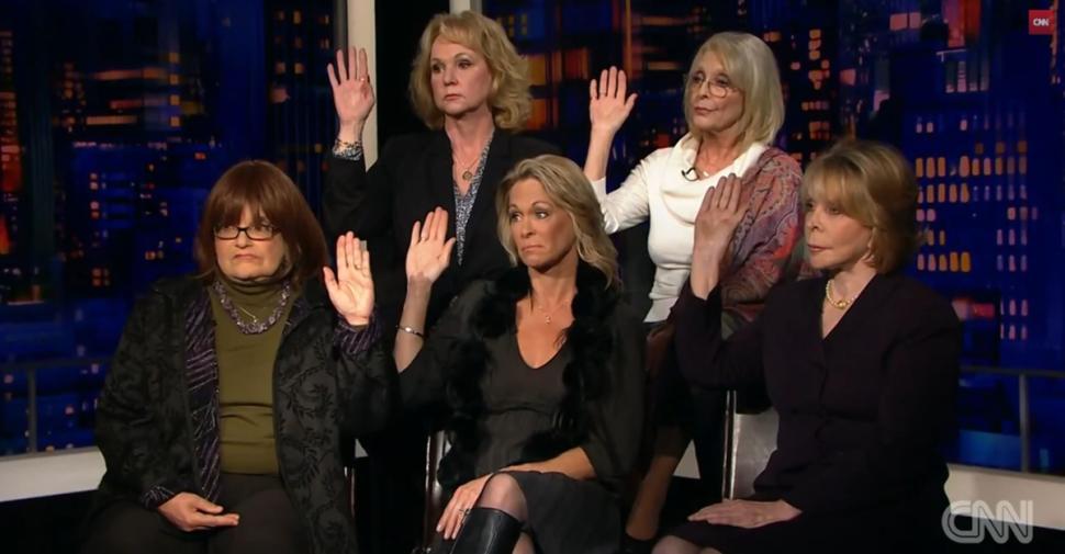 Five of Bill Cosby's accusers appeared on CNN to talk about their allegations against him: Barbara Bowman, Joan Tarshis, P.J. Masten, Victoria Valentino and Kristina Ruehli.