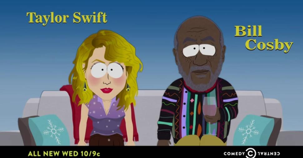 The ‘South Park’s’ holiday special targets Taylor Swift and Bill Cosby.