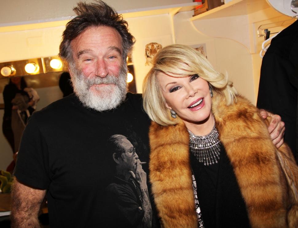 The world lost Robin Williams and Joan Rivers in 2014.
