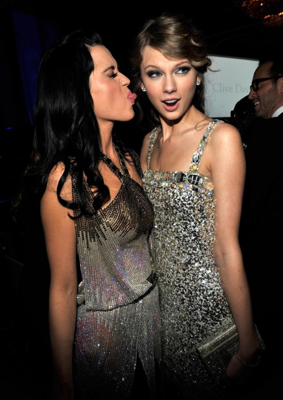 Katy Perry and Taylor Swift, at the 2010 Grammy Awards, were once friends.