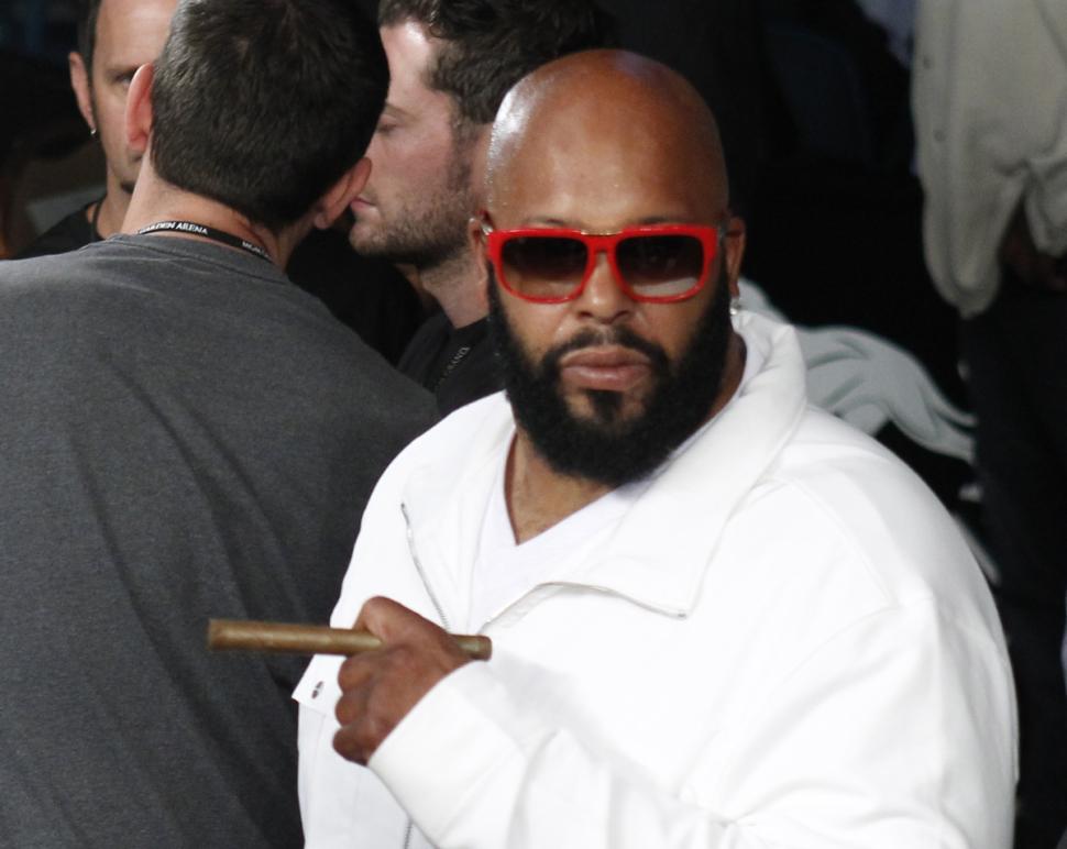 Rap mogul Suge Knight was hit by several bullets during the melee at an August event, and the shooter remains at large.