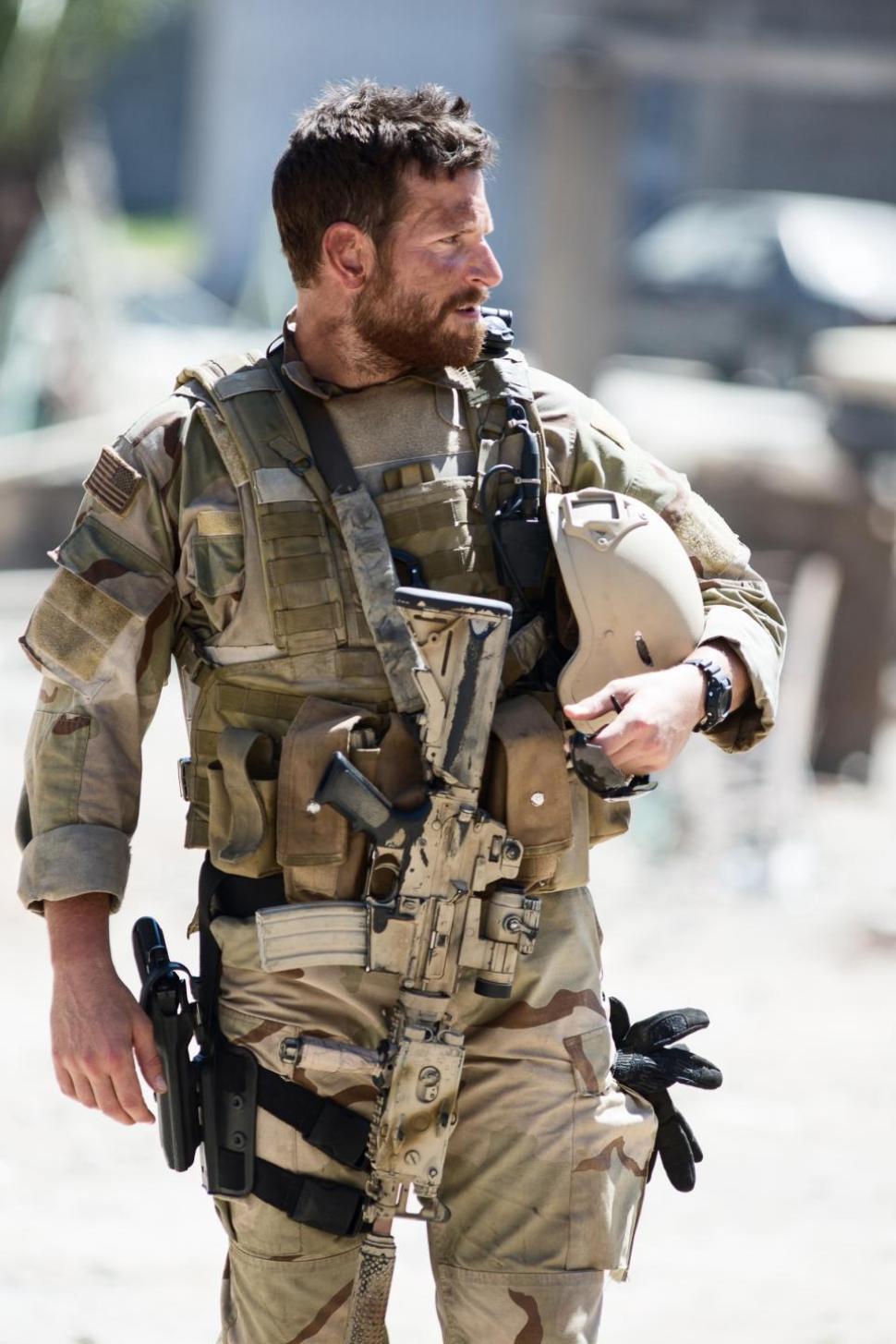 Bradley Cooper portrayed Chris Kyle in the movie 'American Sniper,' and while Moore has commended Cooper on his performance, he was harsh of the depiction that director Clint Eastwood has given snipers.