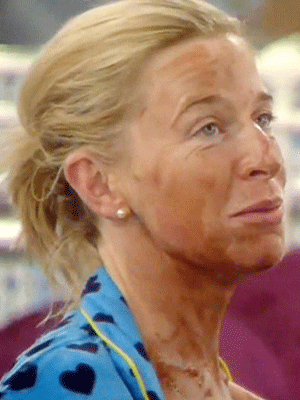 Katie Hopkins, fake tan, celebrity Big Brother [Channel 5/Rex]