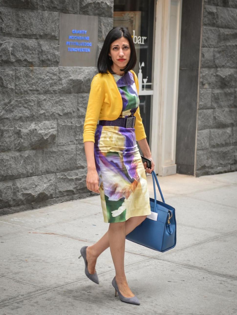 Long-suffering Anthony Weiner wife Huma Abedin got outta dodge for New Year's. Who could blame her? 