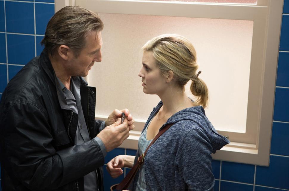 Liam Neeson and Maggie Grace portray father and daughter in the ‘Taken’ franchise. She called him ‘best fake movie dad any girl could ask for.’