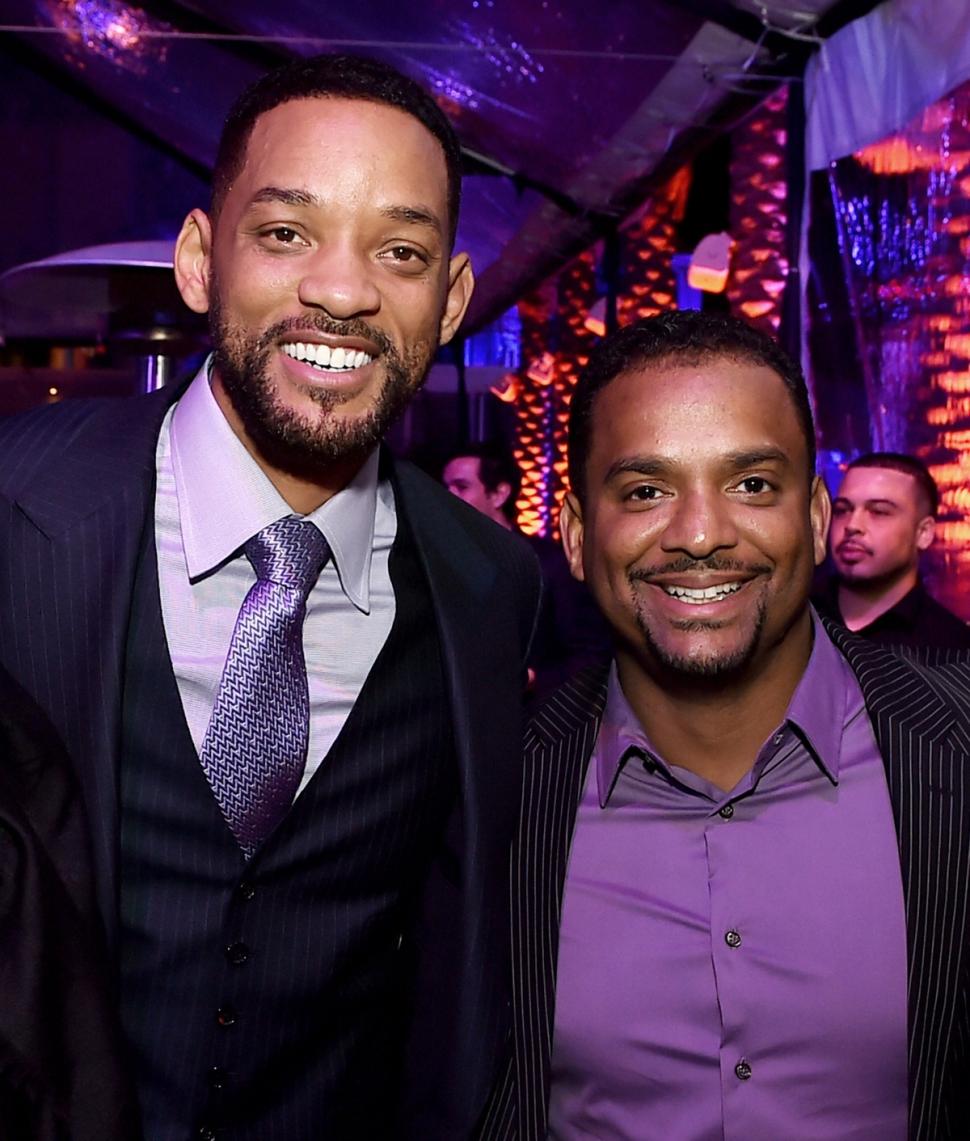Will Smith (l.) and Alfonso Ribeiro this week ...