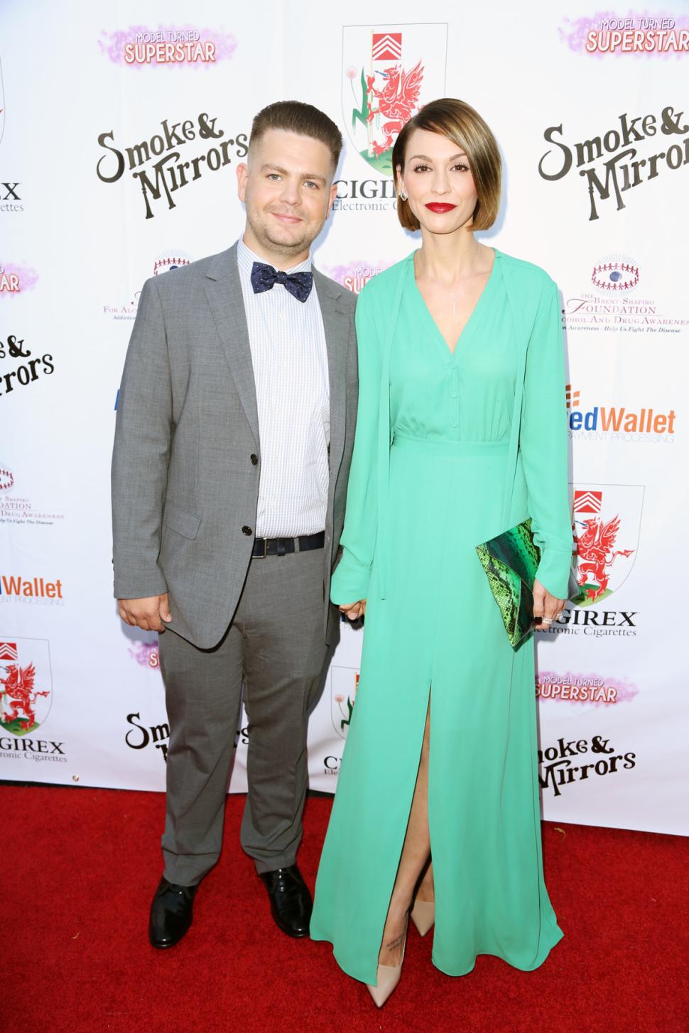 Jack Osbourne and Lisa Stelly at The Brent Shapiro Foundation 2014 Annual Summer Spectacular Under the Stars Gala.