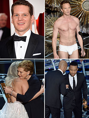 Top 10 Oscars 2015 moments [Wenn/Getty]