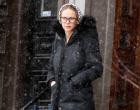 BOSTON, MA - FEBRUARY 26: Jennifer Lawrence is seen in Boston on February 26, 2015 in Boston, Massachusetts. (Photo by Stickman/Bauer-Griffin/GC Images)
