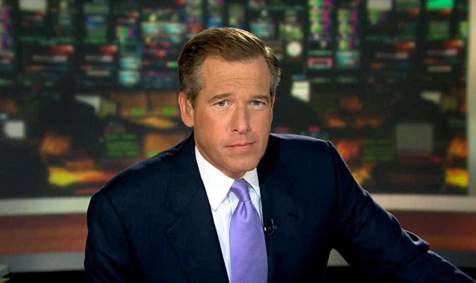 Brian Williams apologizes Friday during 'NBC Nightly News' for his 12-year-old story about coming under attack in Iraq, which turned out to be false.