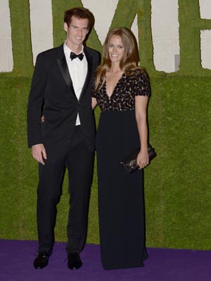 Andy Murray proposed to Kim Sears [Wenn] 
