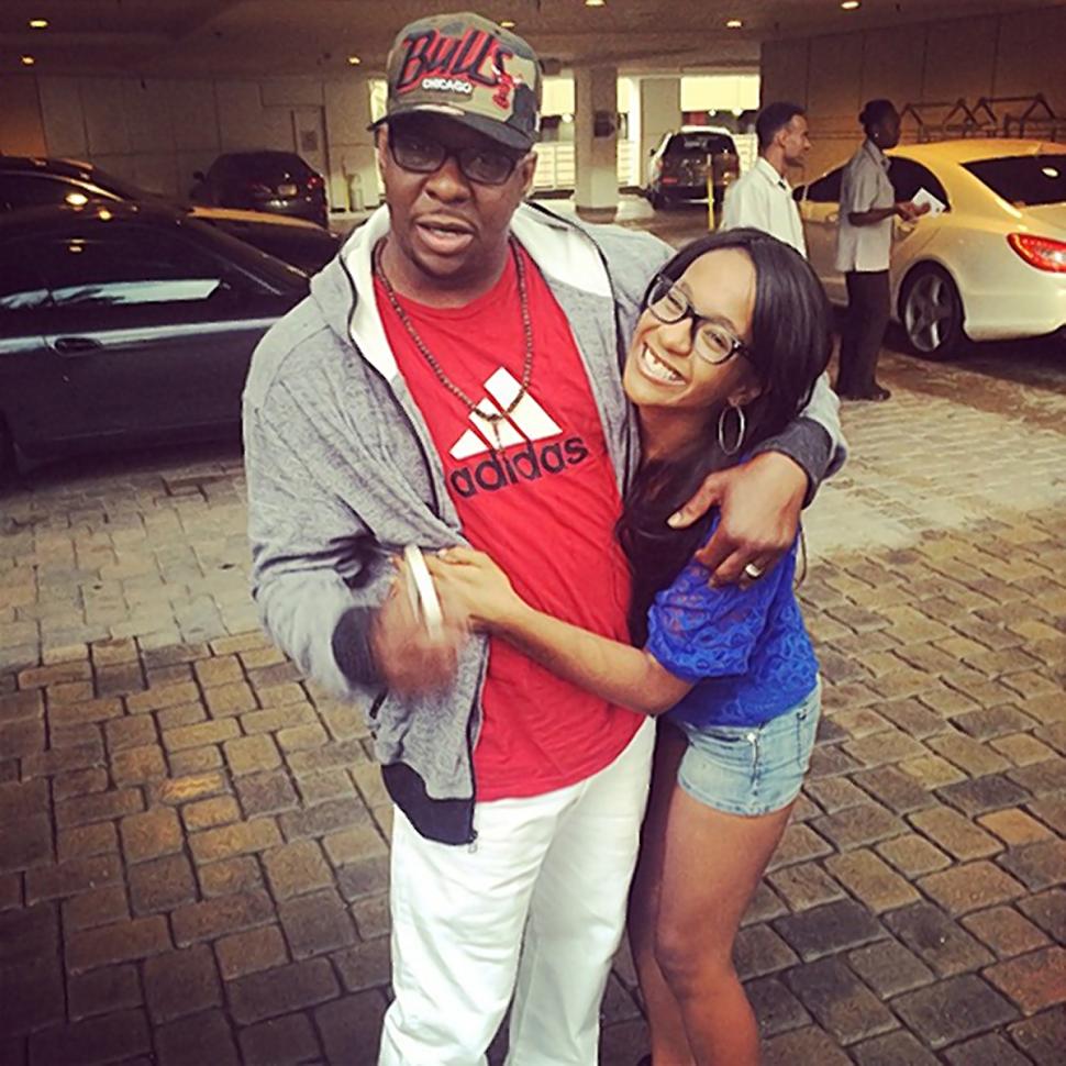 Singer Bobby Brown (l.) has been given the power to decide whether to take his daughter Bobbi Kristina Brown (r.) off life support.