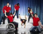 Glee: The new one-hour comedy musical series about a group of aspiring underdogs will special preview Tuesday, May 19 (9:00-10:00 PM ET/PT) on FOX. Pictured clockwise from L: Chris Colfer, Amber Riley, Lea Michele (C), Jenna Ushkowitz, Cory Monteith and Kevin McHale. &#xa9;2009 Fox Broadcasting Co. CR: Matthias Clamer/FOX