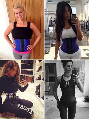 Nine celebs who use the waist training corset craze