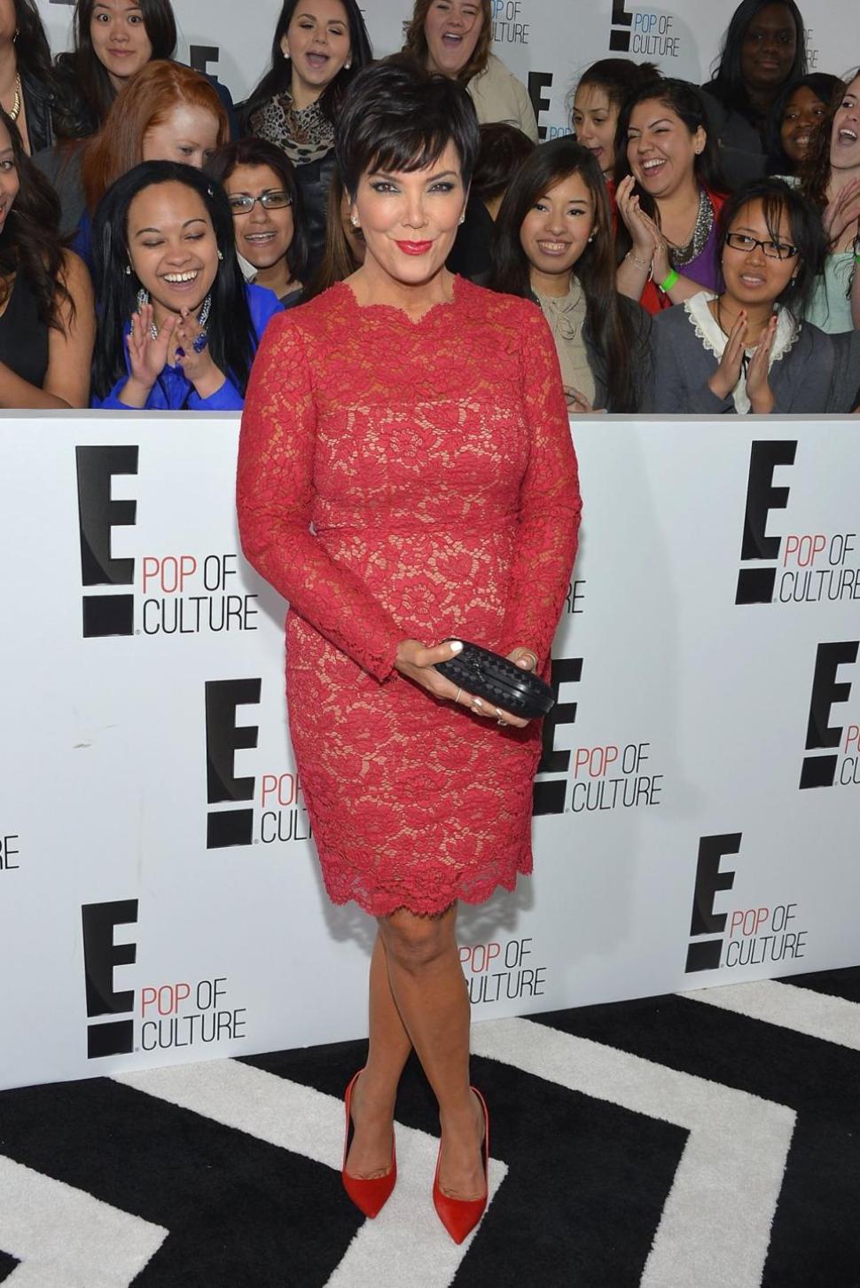 NEW YORK, NY - APRIL 22: Television personality Kris Jenner attends the E! 2013 Upfront at The Grand Ballroom at Manhattan Center on April 22, 2013 in New York City. (Photo by Mike Coppola/Getty Images)