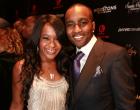 Nick Gordon and Bobbi Kristina Brown attends "The Houstons: On Our Own" series premiere party at the Tribeca Grand Hotel on October 22, 2012 in New York City.