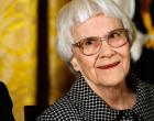 Harper Lee smiles before receiving the Presidential Medal of Freedom at the White House in 2007.