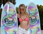 MIAMI BEACH, FL - MARCH 14: Gigi Hadid attends Victoria's Secret PINK Nation Hosts The Ultimate Spring Break Bash At at Kimpton Surfcomber Hotel on March 14, 2015 in Miami Beach, Florida. (Photo by Gustavo Caballero/Getty Images)