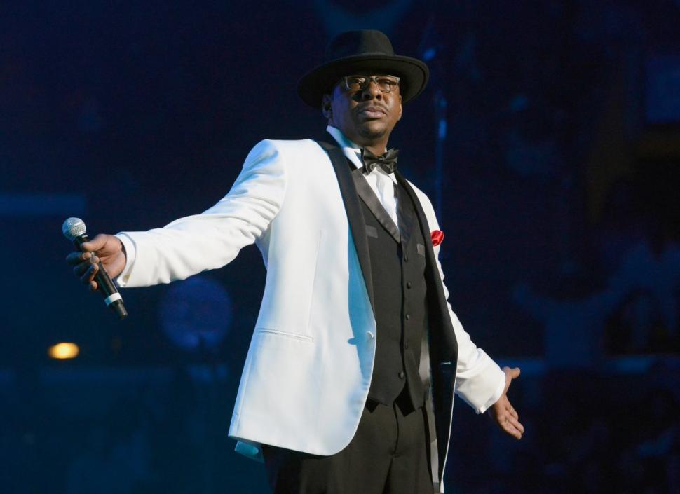 Bobby Brown, onstage with New Edition in 2013, and his family have banned Gordon from seeing Bobbi Kristina.