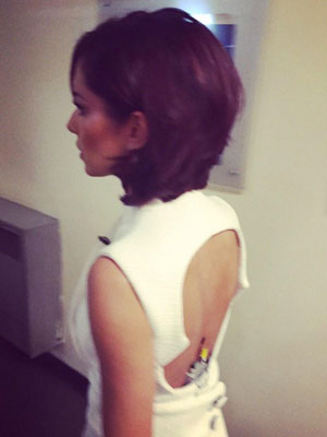 Cheryl Fernandez-Versini debuts dramatic short hairstyle [Twitter]