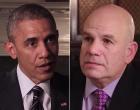 President Barack Obama and David Simon, the creator of HBO’s The Wire, sat down to discuss the challenges law enforcement face and the consequences communities bear from the war on drugs.   Credit - The White House via YouTube