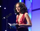 BEVERLY HILLS, CA - MARCH 21: Actress Kerry Washington accepts the Vanguard Award onstage during the 26th Annual GLAAD Media Awards at The Beverly Hilton Hotel on March 21, 2015 in Beverly Hills, California. (Photo by Jason Merritt/Getty Images for GLAAD)