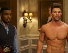 On "The Haves and Have Nots," Jeffery Harrington (l., Gavin Houston) and Wyatt Cryer (Aaron O'Connell).
