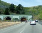 The rainbow colored tunnel was frequently passed through by Williams who lived in the San Francisco region for decades.
