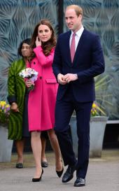 Kate Middleton and Prince Willian visit the Stephen Lawrence Centre in Deptford, London.