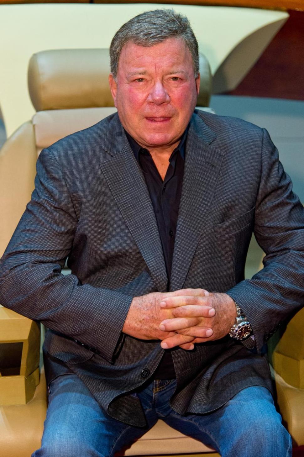 Shatner said he couldn't make Nimoy's funeral because of a Florida fund-raiser.